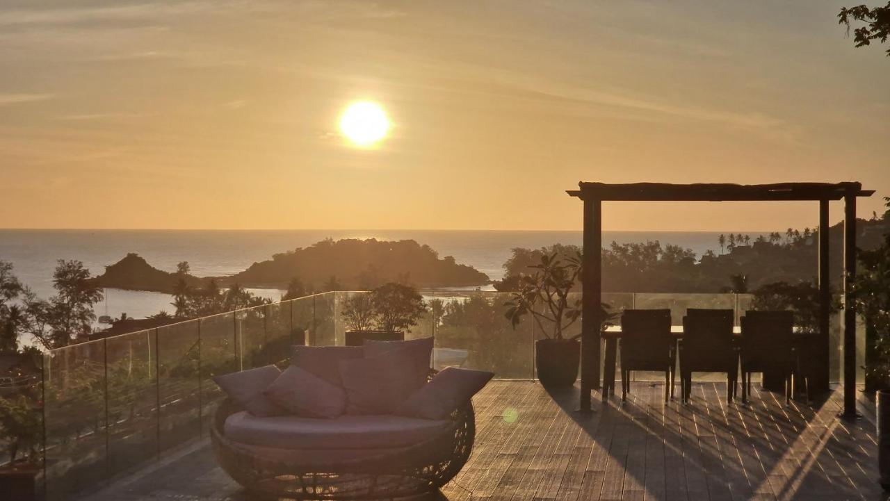 Villa Obsidian, With Staff, Sea View And Walk To Choeng Mon Beach Eksteriør bilde