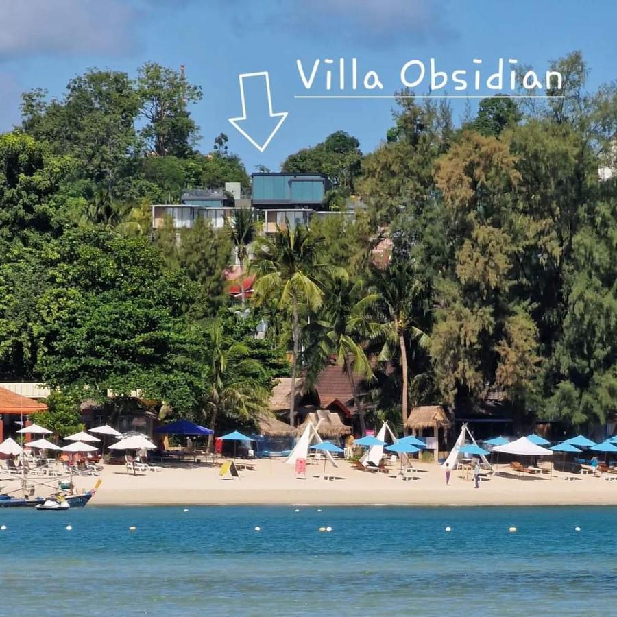 Villa Obsidian, With Staff, Sea View And Walk To Choeng Mon Beach Eksteriør bilde