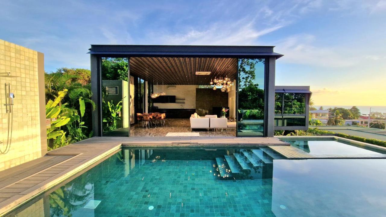 Villa Obsidian, With Staff, Sea View And Walk To Choeng Mon Beach Eksteriør bilde