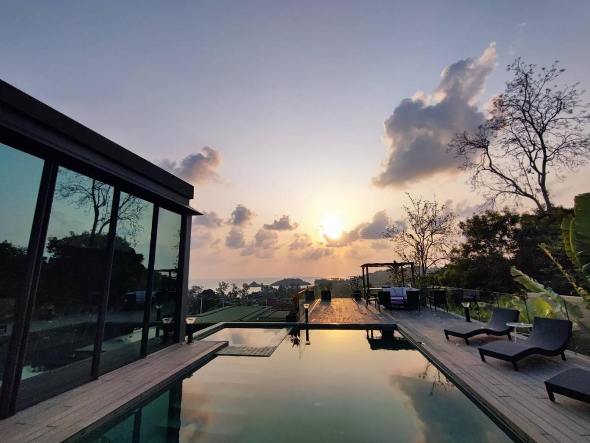 Villa Obsidian, With Staff, Sea View And Walk To Choeng Mon Beach Eksteriør bilde
