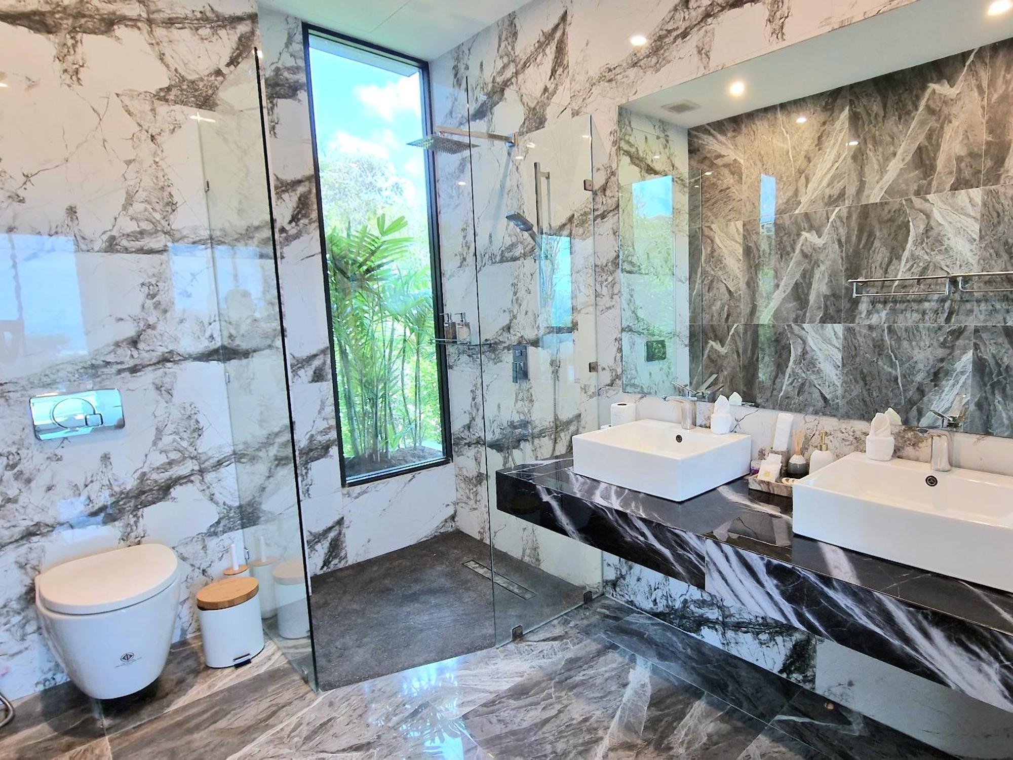 Villa Obsidian, With Staff, Sea View And Walk To Choeng Mon Beach Eksteriør bilde
