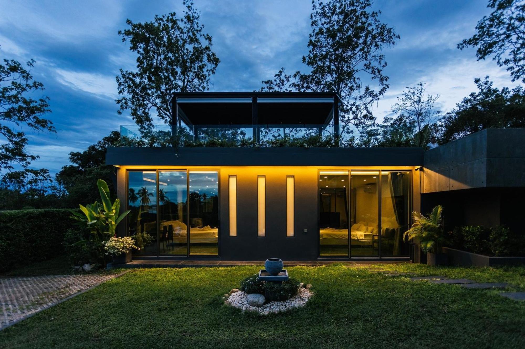 Villa Obsidian, With Staff, Sea View And Walk To Choeng Mon Beach Eksteriør bilde