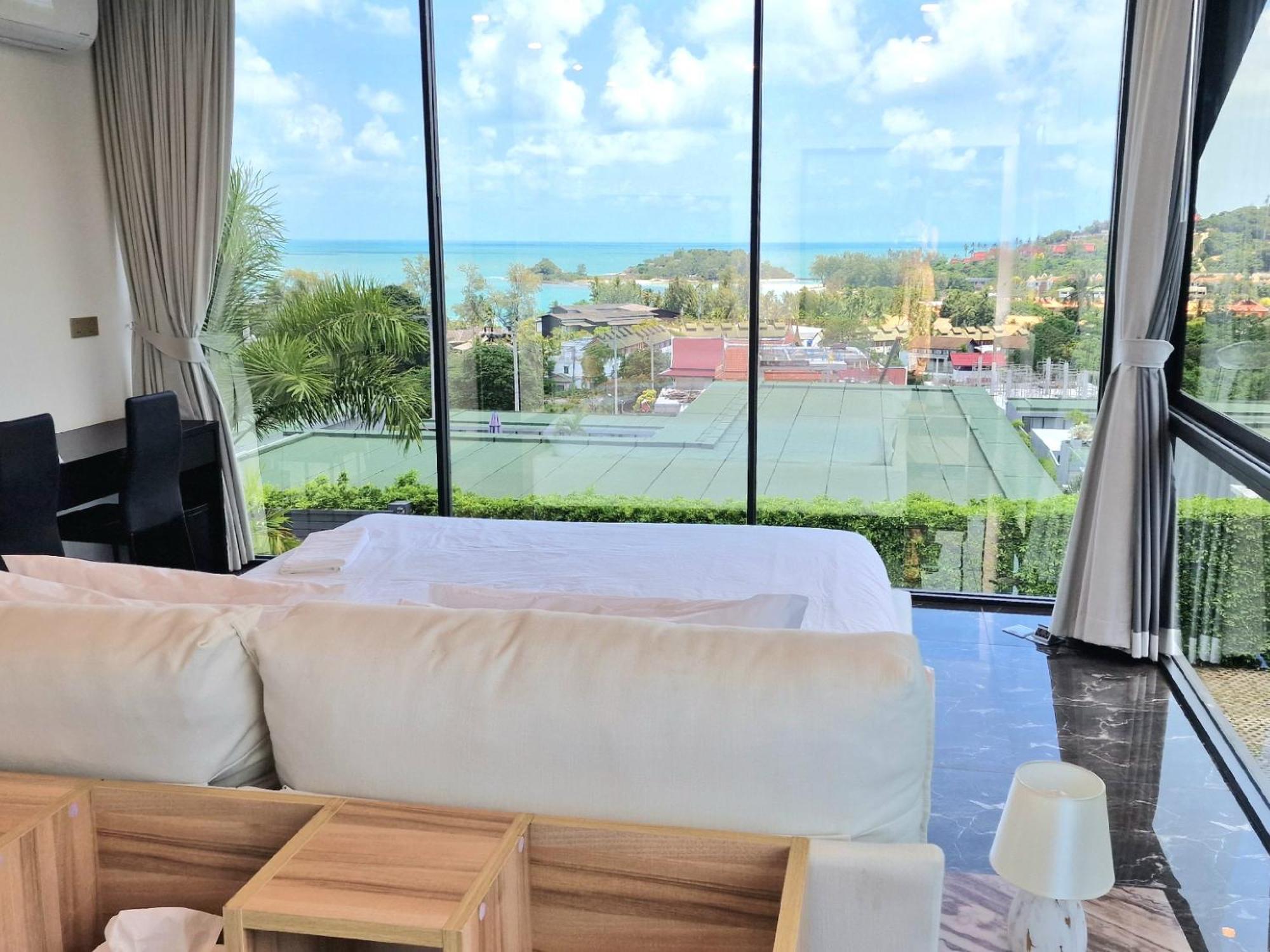 Villa Obsidian, With Staff, Sea View And Walk To Choeng Mon Beach Eksteriør bilde