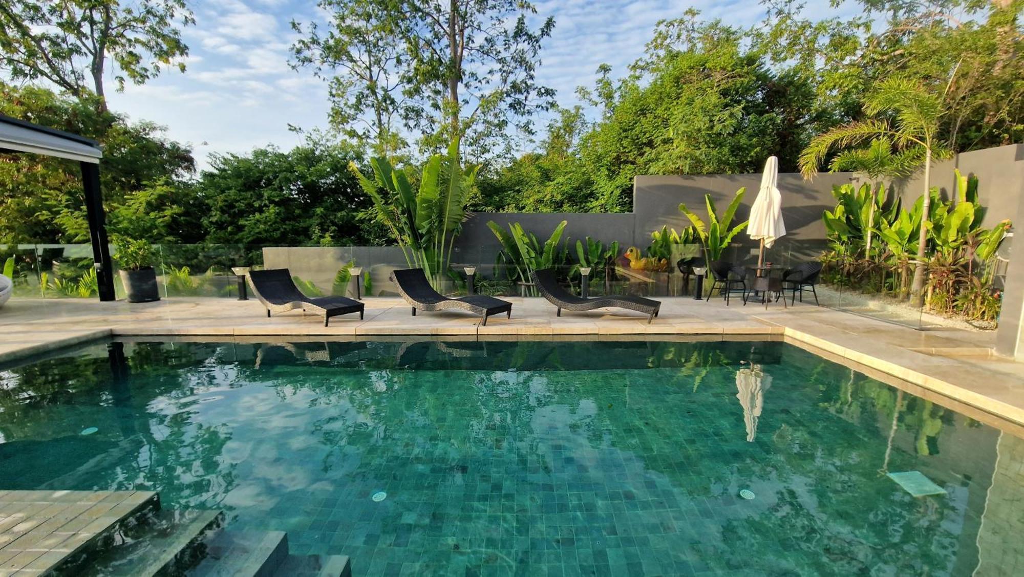 Villa Obsidian, With Staff, Sea View And Walk To Choeng Mon Beach Eksteriør bilde