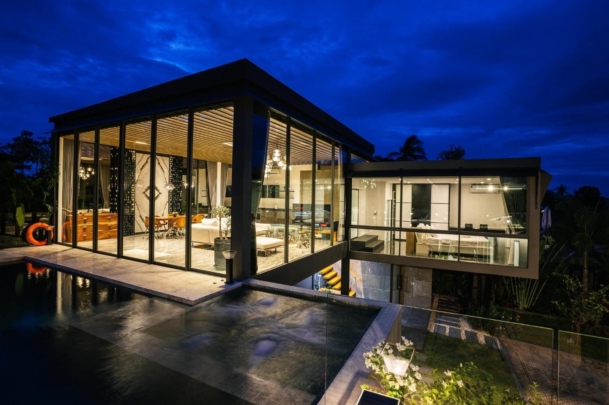 Villa Obsidian, With Staff, Sea View And Walk To Choeng Mon Beach Eksteriør bilde