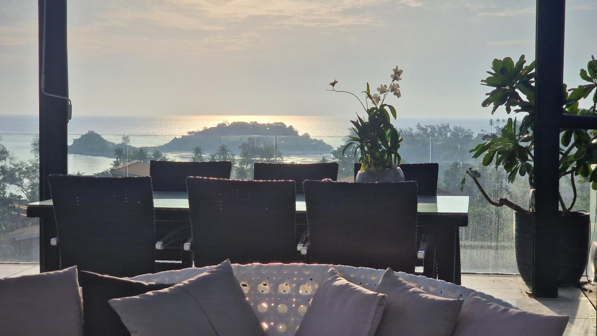 Villa Obsidian, With Staff, Sea View And Walk To Choeng Mon Beach Eksteriør bilde