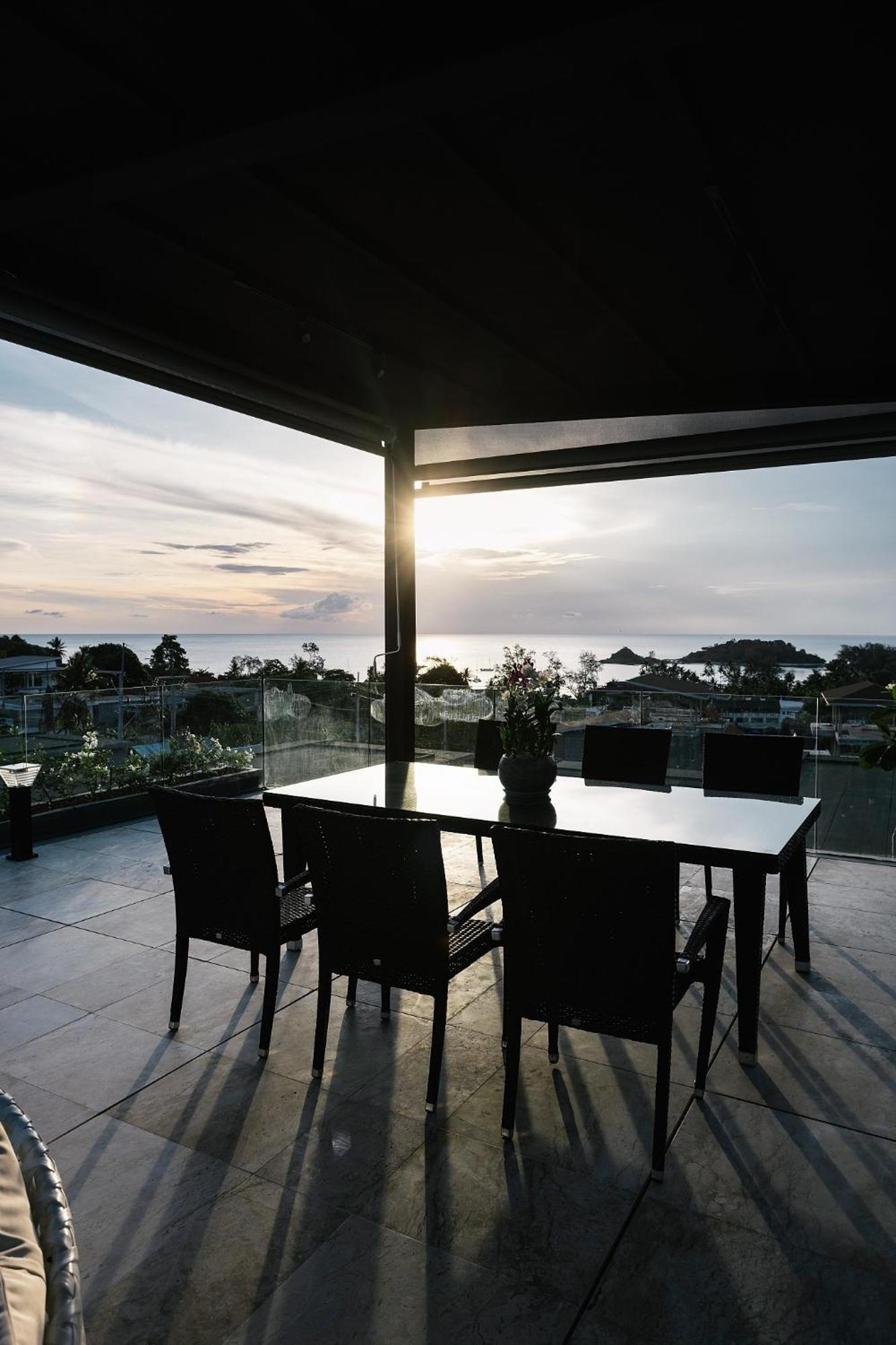 Villa Obsidian, With Staff, Sea View And Walk To Choeng Mon Beach Eksteriør bilde